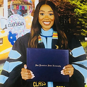 Graduation photo of Shanice Robinson 