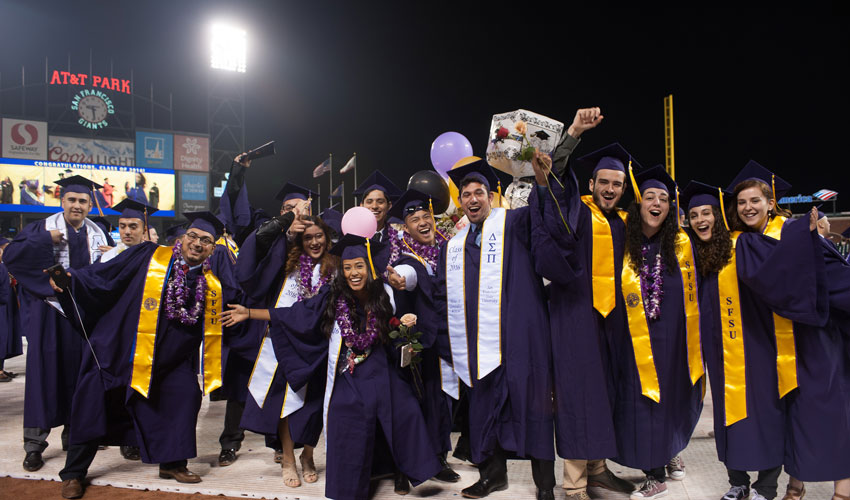 116th Commencement set for May 25 at AT&T Park SF State News