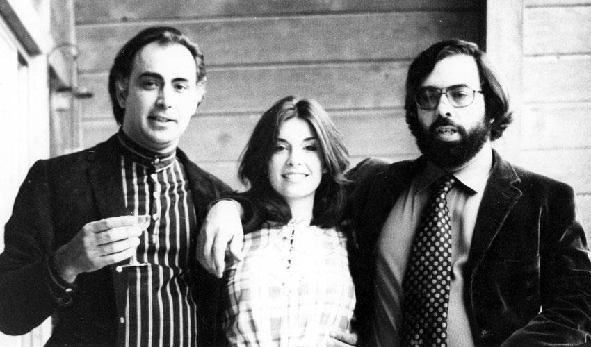 Photo of siblings August Coppola, Talia Shire and Francis Ford Coppola. Courtesy of American Zoetrope
