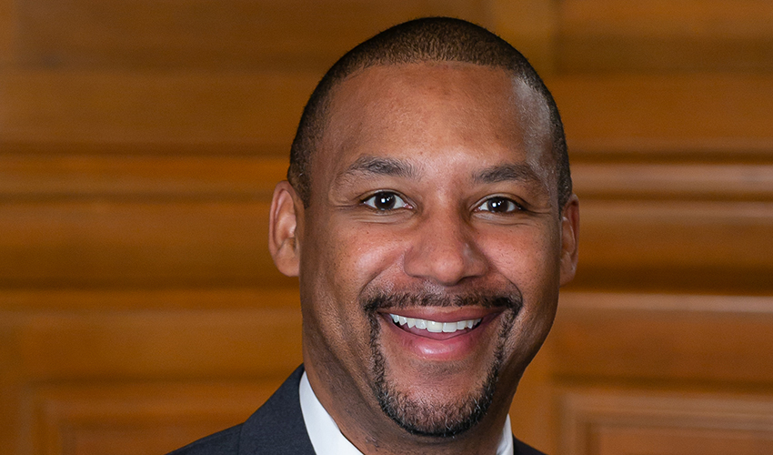 Headshot of Board of Supervisors President Shamann Walton