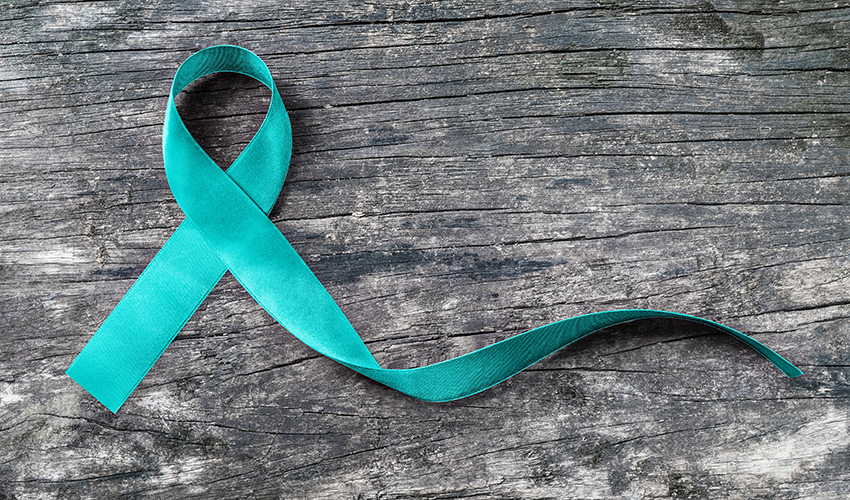 Teal ribbon