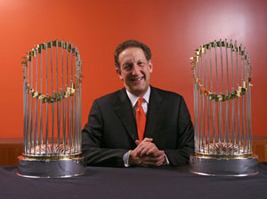 A picture of Larry Baer smiling.