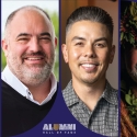 A graphic that is a split image of all the alumni Hall of Fame inductees