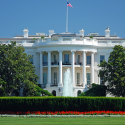 The White House on a sunny day