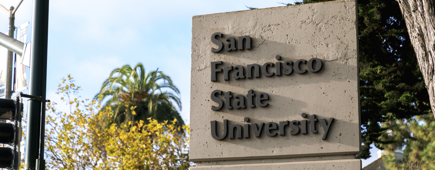 Campus sign