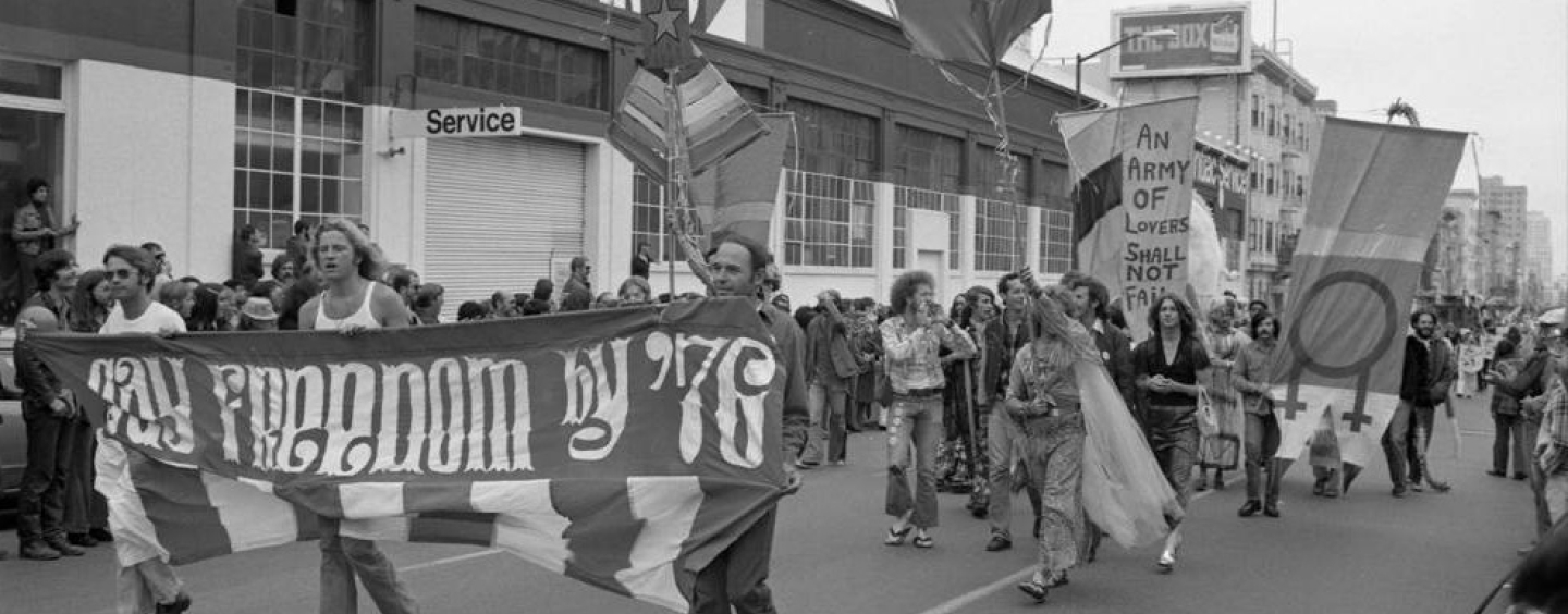 Study By Professor Students Finds Over 600 LGBTQ Protests Occurred In   Gay Freedom 1976 Parade By Greg Gaar Courtesy OpenSFHistory Wnp72.085 Edit 