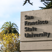 Campus sign